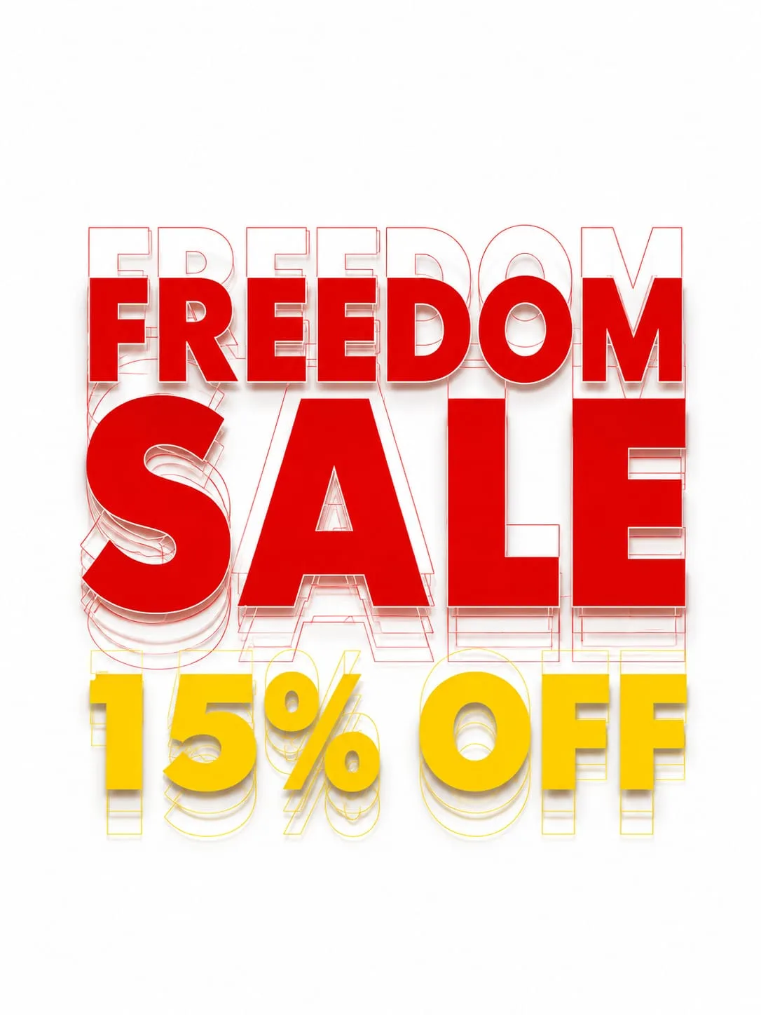 FREEDOM SALE