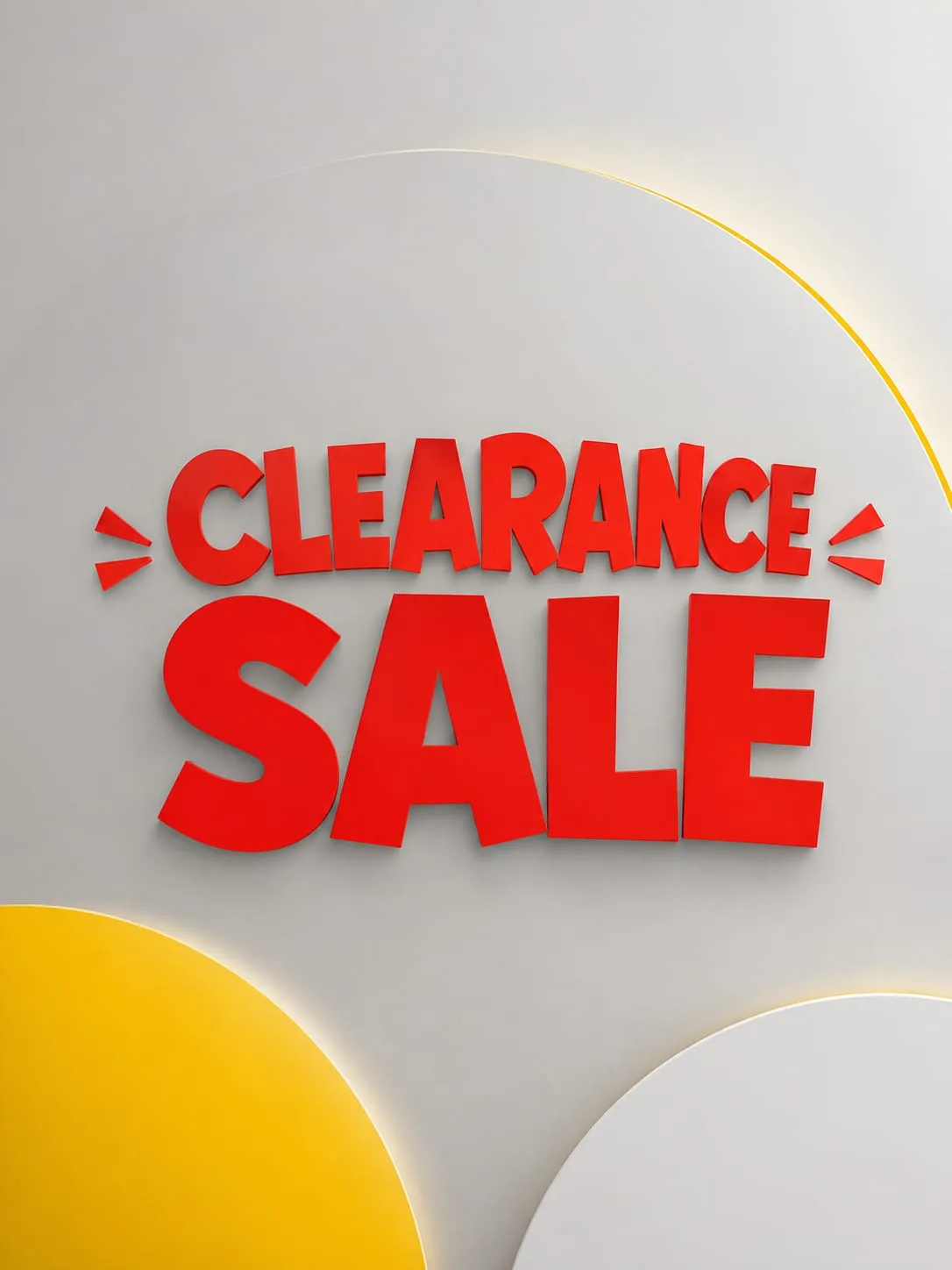 CLEARANCE SALE