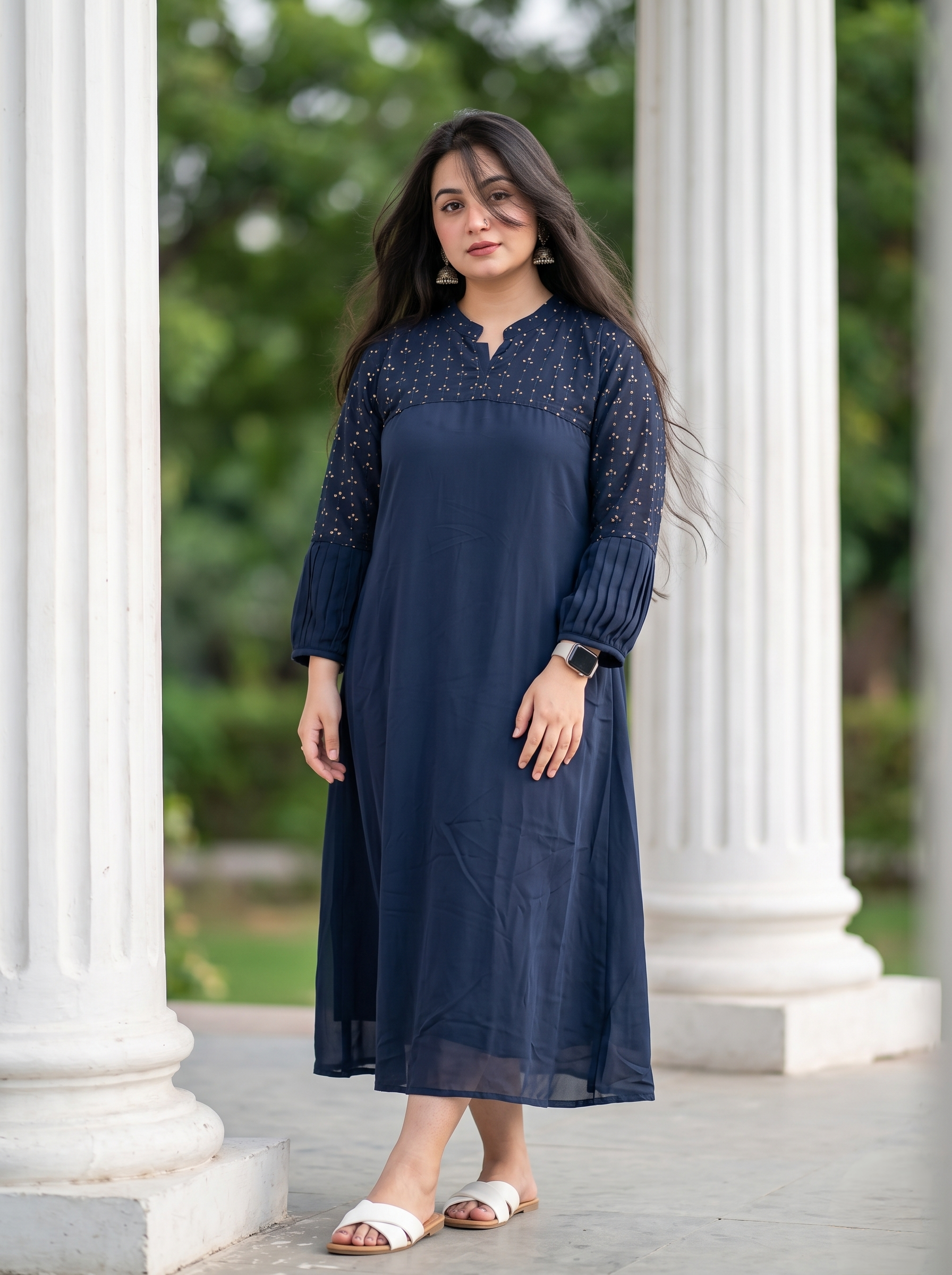 GEORGETE KURTI