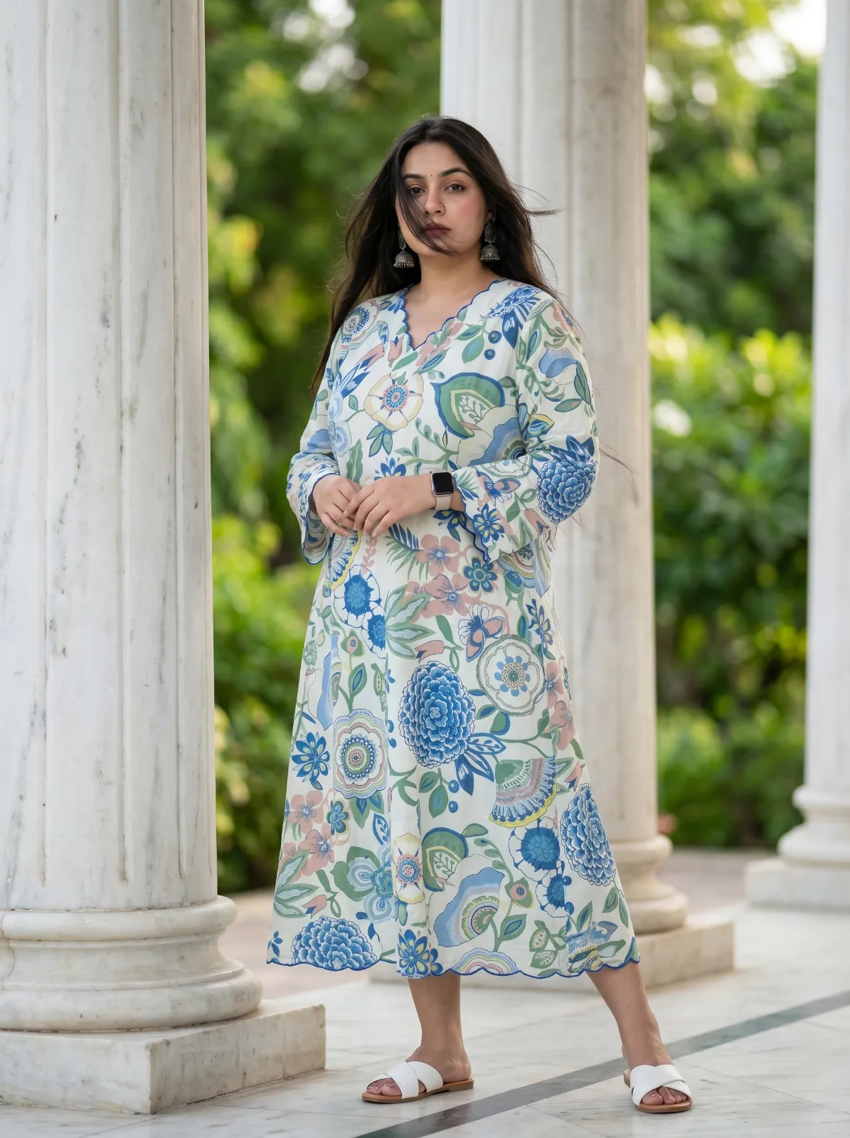 FLORAL KURTIS