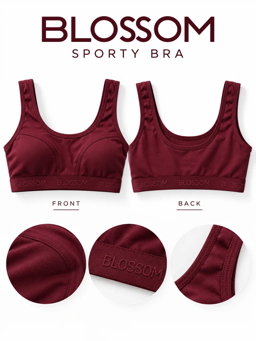 SPORTS BLOSSOM BRA