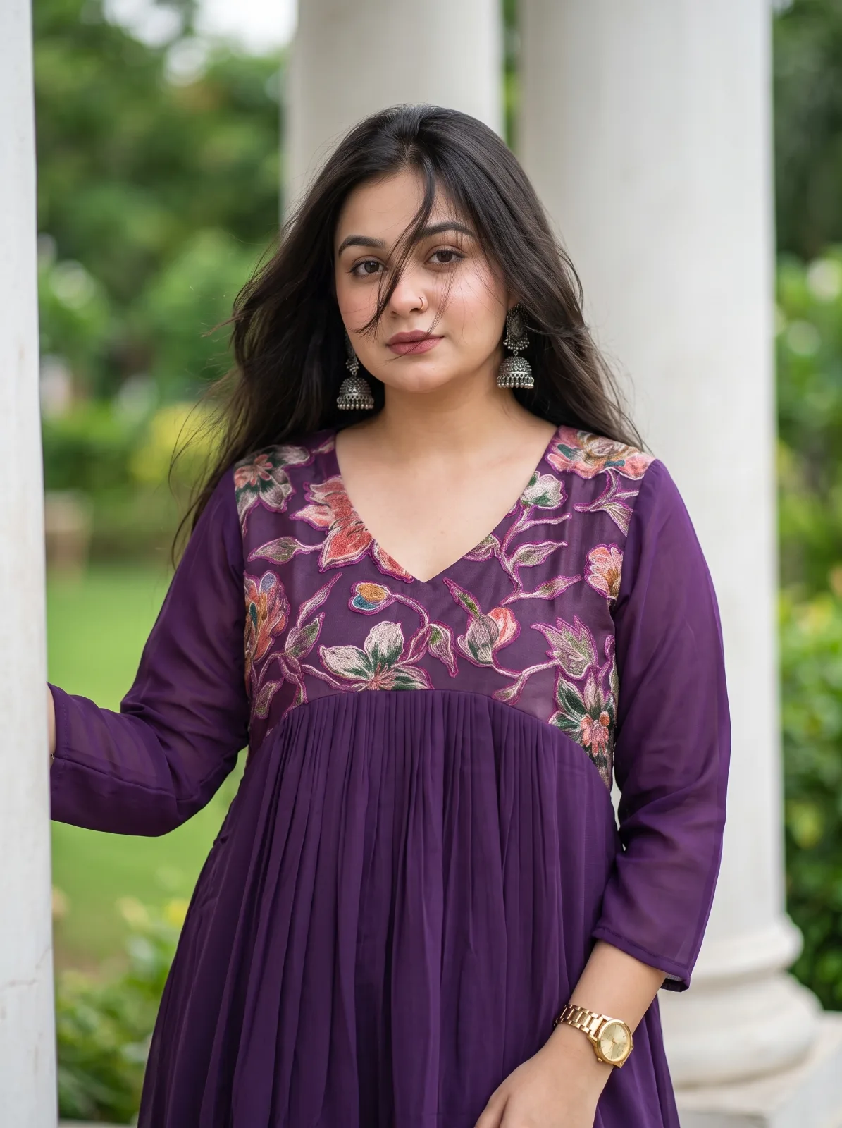 Georgette Premium Kurtis