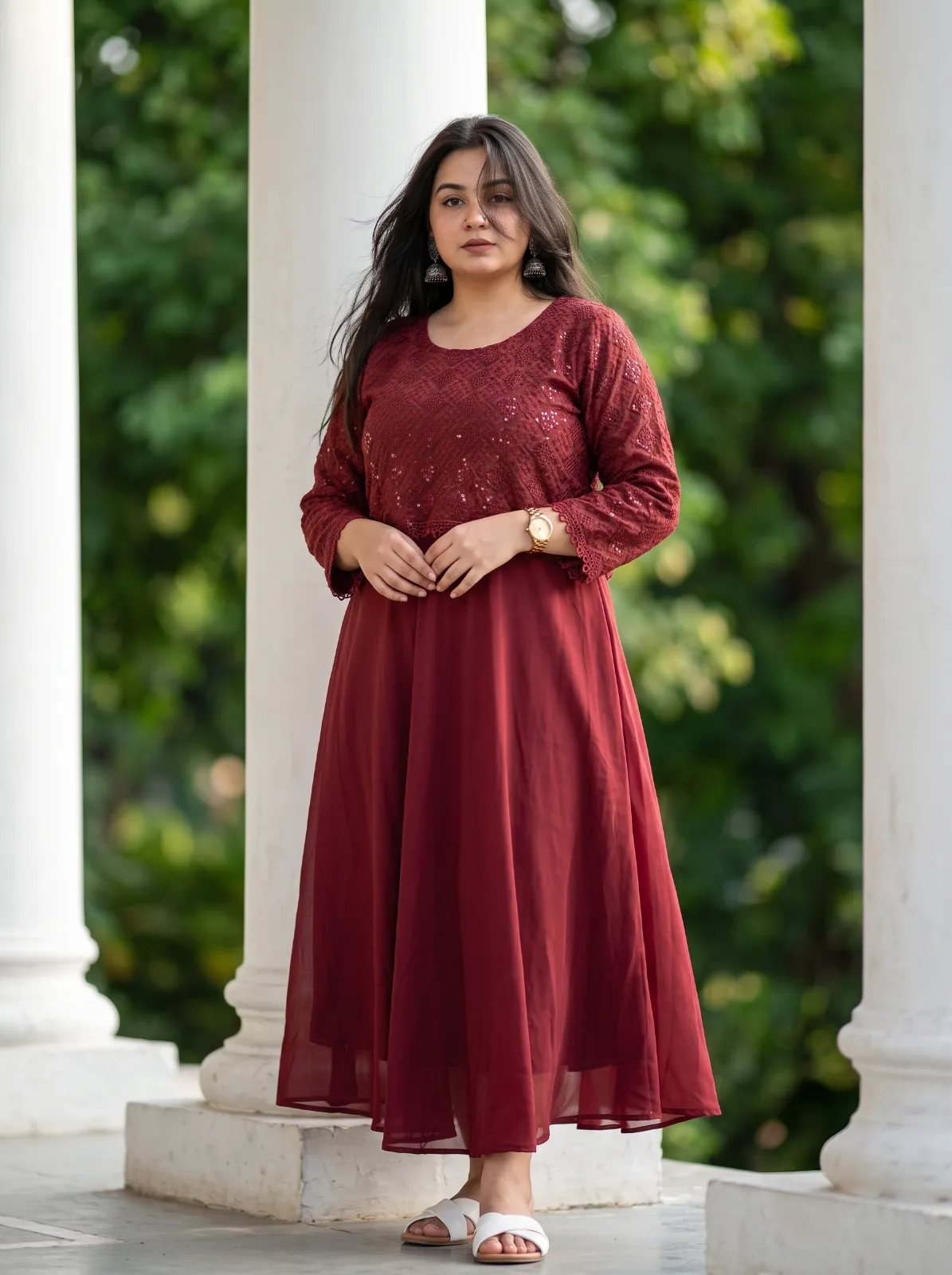 GEORGETE KURTI