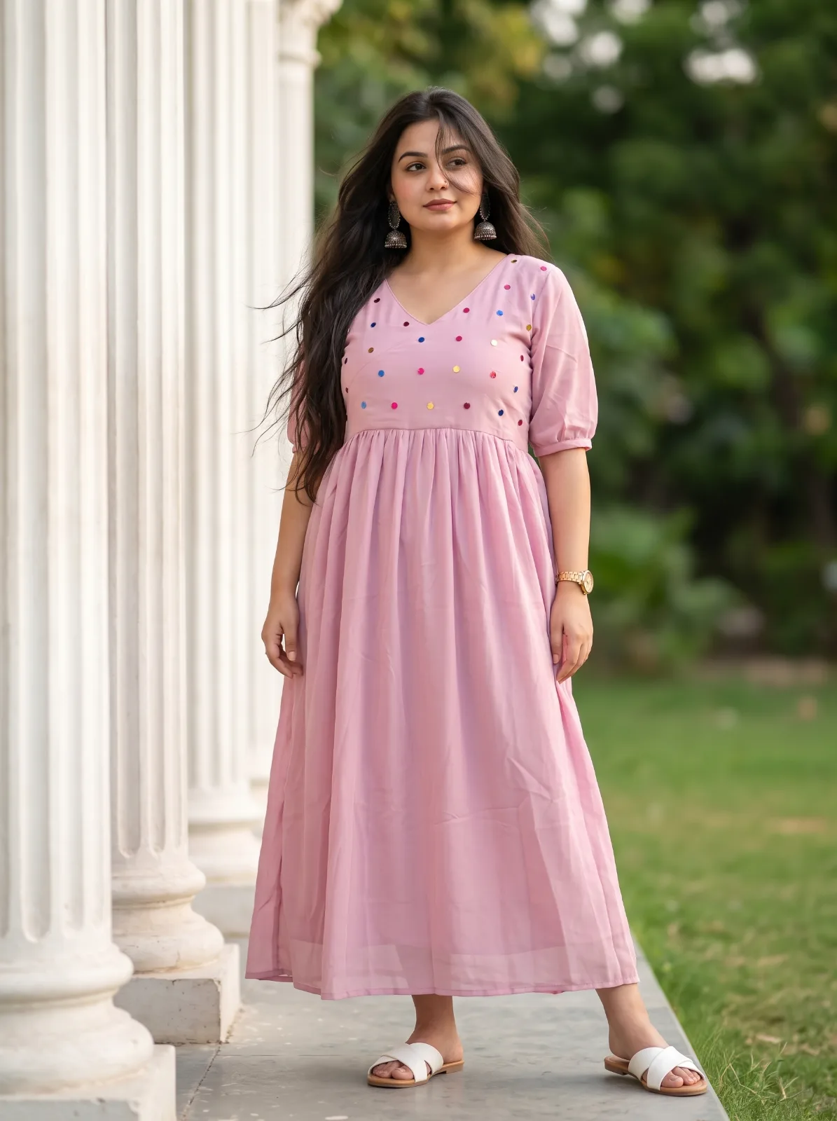 OFFER GEORGETE KURTI