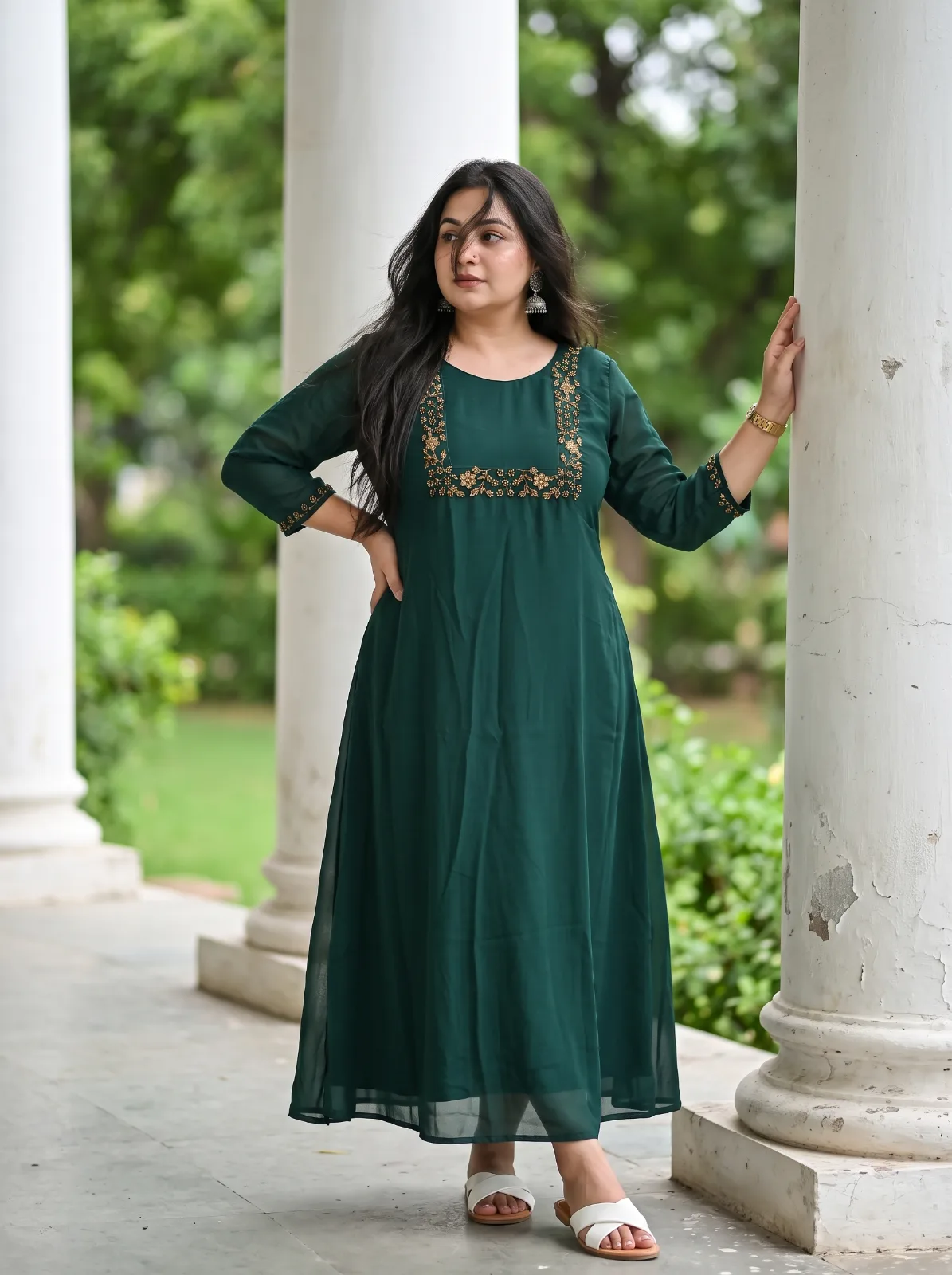 GEORGETE OFFER KURTI