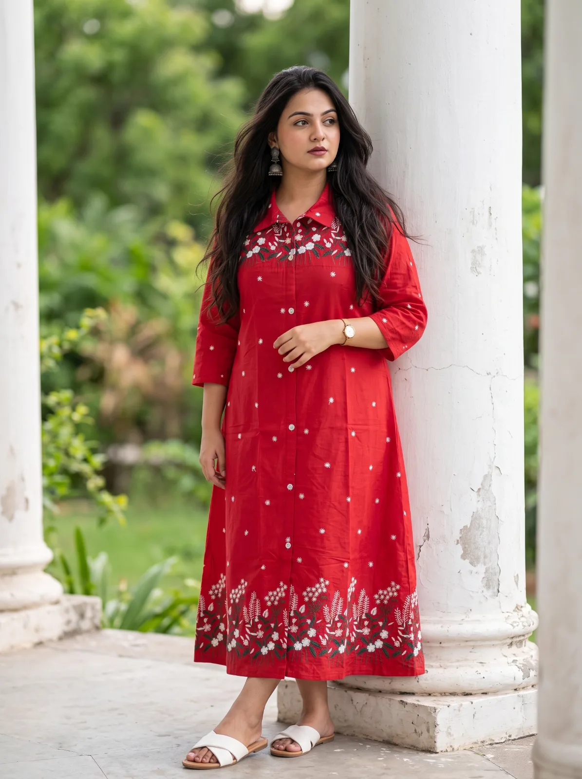SHIRT DRESS