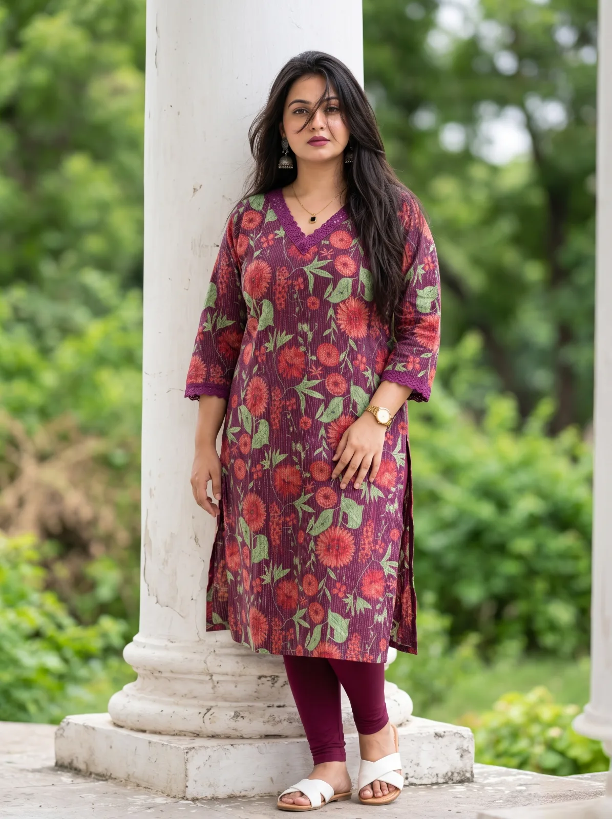 FLORAL KURTIS